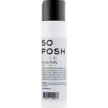 Kosmetika pro psa So Posh Im So Puffy - Volume Show Conditioner (Objemový kondicionér. Poskytuje masivní objem, který je potřeba na výstavu. Bohatý na vitamíny a zanechává srst v kondici.)