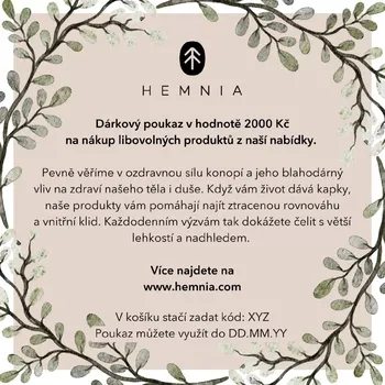 Dárkový poukaz na nákup v hodnotě 2000 Kč