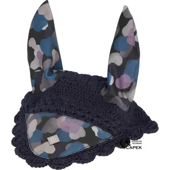 Čabraka pro koně Náušníky Imperial Riding -PETIT- - Tmavě modrá - Shetty