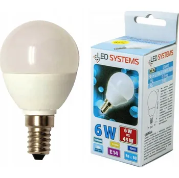 Žárovka LED žárovka E14 450lm 6W Led Systems