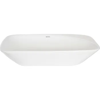 Umyvadlo Umyvadlo na desku asymetrické SEVANTE TIRSO 57 cm bílé