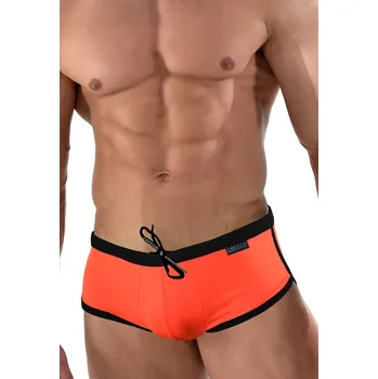 Pánské plavky Pánské plavky s nohavičkou Cavicchi CS113 20181 značkové oranžové pánské plavky Roberto Martinelli Velikost: L