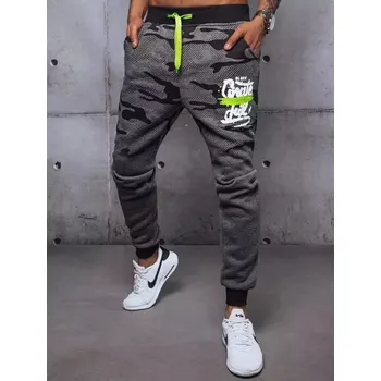 Pánské tepláky DStreet UX3447 šedé velikosti M