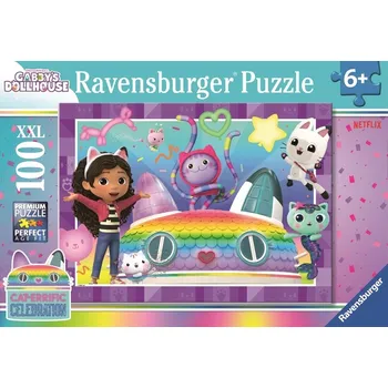 Puzzle Ravensburger Kouzelný dům Gábiny 100 dílků