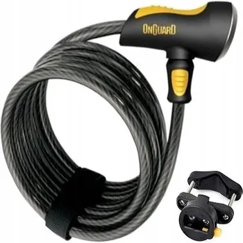 Zámek na kolo Zámek na kolo lankový ONGUARD Doberman 8029 10 mm/185 cm