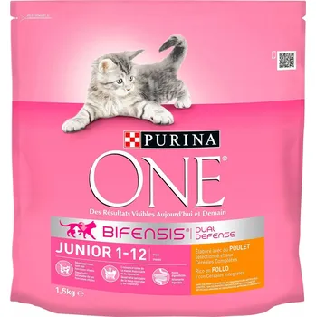 Krmivo pro kočku Purina One Junior Kuřecí 1,4 kg Suché Krmivo Pro Koťata
