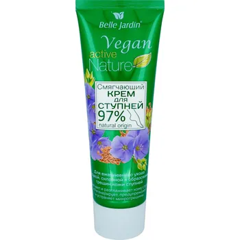 Tělový krém Belle Jardin Krém na nohy Vegan active Nature Lněná semínka a D-panthenol 85ml