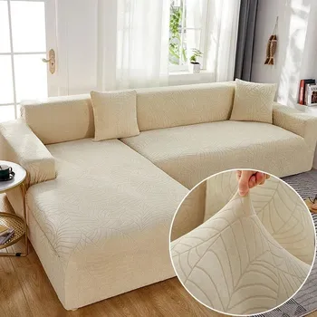 Napínací potah Voděodolné potahy na sedačku s elegantním vzorem Krémová Křeslo / 90x140 cm