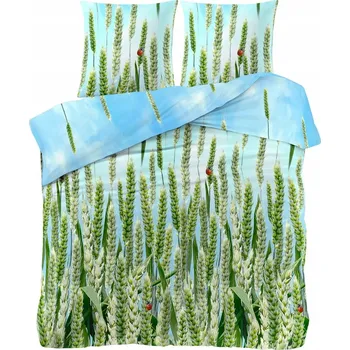 Povlečení Povlečení MARIA Povlaky na polštáře 70x80 Sada 160x200 3 Č. saténová stylová