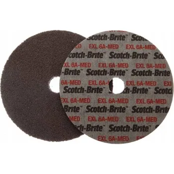 Brusný kotouč Kotouč XL-UW z lisované netkané textilie 3M 126x3x22 6A MED