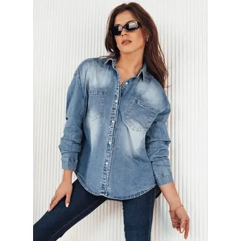 Dámská košile Modrá džínová košile AMERICANA DY0368 Velikost: M