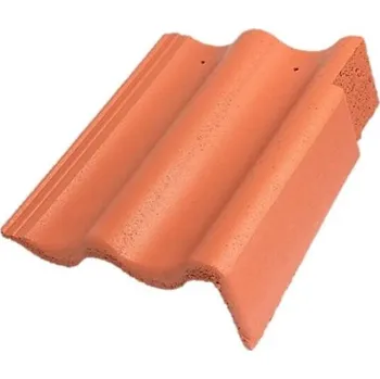 Střešní krytina Taška krajní pravá BMI BRAMAC Max protector – cihlově červená