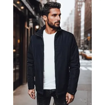 Dstreet Přechodná pánská granátová bunda bez kapuce