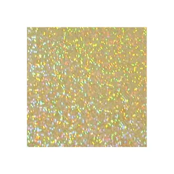 Fólie na nehty pro zdobení manikúry 12x4 cm ZLATÁ S BROKÁTEM