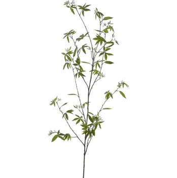 umělá květina umělá větev, větev jarní listy zelená V170 cm