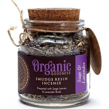 Vonná pryskyřice - Šalvěj a levandule uklidnění mysli, očistění prostoru, 25 g