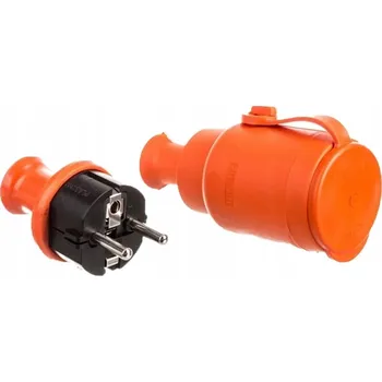 Elektrická zásuvka Elektrická Zásuvka hermetická Maan oranžová