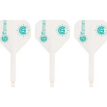 Příslušenství pro šipky Letky CONDOR AXE Standard Connor Scutt, The Sniper White Medium