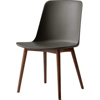 Jídelní židle Židle Rely Walnut "HW71 Stone Grey - HW74" &Tradition MODEL: HW71 - bez podsedáku