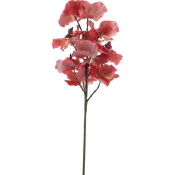 umělá květina umělé květiny, Člunatec (Cymbidium) červený V76 cm