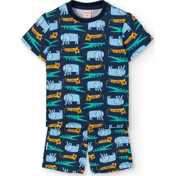 Dívčí pyžamo Klučíčí pyžamo Boboli EXPLORER Barva: Modrá, Velikost BOBOLI: 5 let (110)