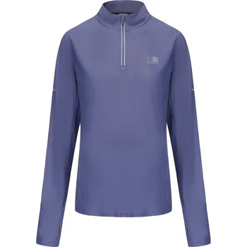 Dámská mikina Karrimor Longsleeve quarter Zip Top Ladies Asteroid Purple 10 (38)