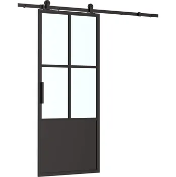 Interiérové dveře METALLIFE Industriální posuvné dveře Malmo plus Posuvný systém: Retro