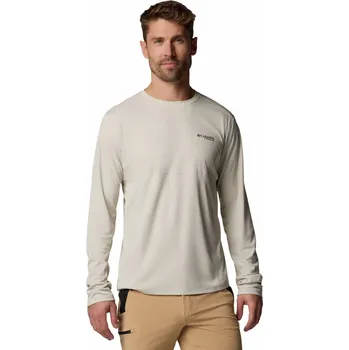 Pánské tričko Columbia Cirque River™ Pro LS Crew M 2126232278 - dark stone XL