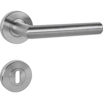 Dveřní kování MPK - FAVORIT - RS rozety BB, klika/klika BN - Broušená nerez