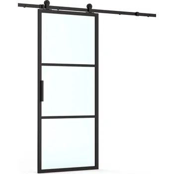 Interiérové dveře METALLIFE Industriální posuvné dveře Trio Posuvný systém: Retro