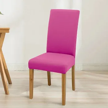 Potah na židli Univerzální barevné potahy na židle Barva: Růžová