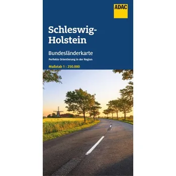 ADAC Bundesländerkarte Deutschland 01 Schleswig-Holstein 1:250.000 (DE)