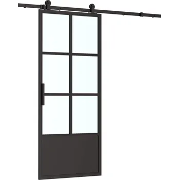 Interiérové dveře METALLIFE Industriální posuvné dveře Oslo plus Posuvný systém: Retro