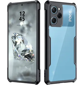 Pouzdro na mobilní telefon Zadní Kryt BBE CASE pro Xiaomi POCO X5 Pro 5G průhledný