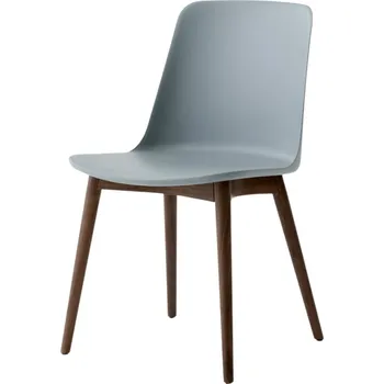 Jídelní židle Židle Rely Walnut "HW71 Light Blue - HW74" &Tradition MODEL: HW71 - bez podsedáku