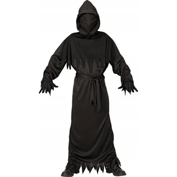 Karnevalový kostým KOSTÝM SMRŤ SMRTI TEMNÝ ŽNEC HALLOWEEN 116