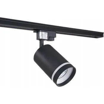 Lištová lampa LED reflektor na GU10 Ring Černá