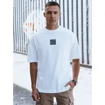 Bílé tričko s drobným potiskem RX5524 Velikost: S