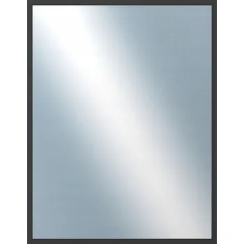 Zrcadlo Zrcadlo DANTIK nástěnné obdélníkové, kovový rám, 700 x 900 mm