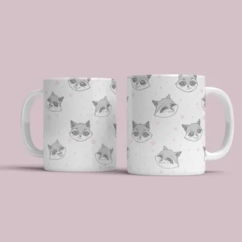 Hrnek Mýval - Světle modrá