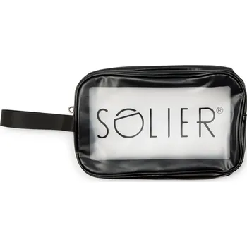 SOLIER průhledná cestovní kosmetická taštička vel. M SW01 (kosmetyczka Solier M przezroczysta) Velikost: ONE SIZE