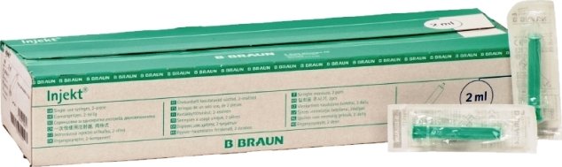 Bronac Inje B. Braun Injekt 2dílná 2 ml 100 ks od 97 Kč - Zbozi.cz