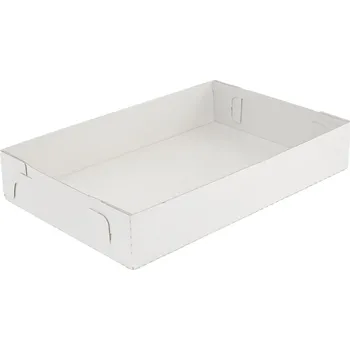 Jednorázové nádobí Think`n pack Kartonová krabice skládací - dno 260/40070mm 100ks