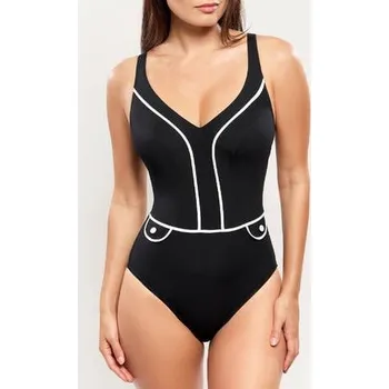 Dámské plavky Jednodílné plavky EMPREINTE (2511TZ-02), Barva černá, Velikost 85F