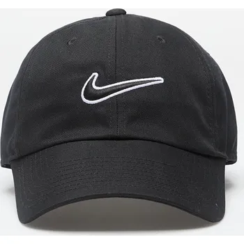 Pokrývka hlavy Kšiltovka Nike Club Unstructured Swoosh Cap Black/ Black M/L