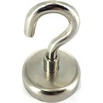 Dekorativní magnet MAGNET NEODYMOVÝ 32 MM 25 KG S UCHEM T2/Mag199 SILNÝ