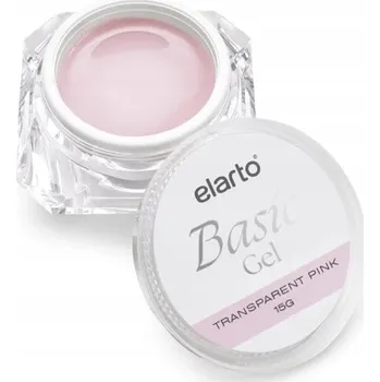 Lak na nehty Elarto Basic Pink Stavební gel 15g