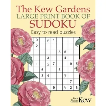 Kniha The Kew Gardens Large Print Book of Sudoku - Saunders, Eric