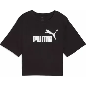 Dámské tričko Puma ESS Cropped No.1 Logo Relaxed Tee W 68497201 - puma black S