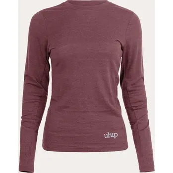 Dámské tričko UHIP Triko vlněné Merino UHIP, s dlouhým rukávem, unisex, sassafras 36